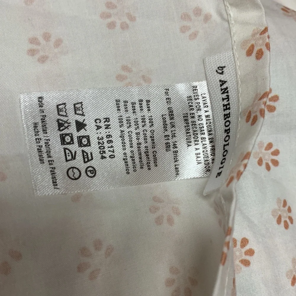 Anthropologie Trevin euro sham pillow case x1 new out of package